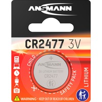 Ansmann CR2477 Batteria monouso Litio Batteria monouso, Litio, 3 V, 1 pz, 1000 mAh, 7,7 mm