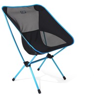 Helinox Chair One XL Sedia da campeggio 4 gamba/gambe Nero Nero/Blu, 145 kg, Sedia da campeggio, 4 gamba/gambe, Ripiegabile, 1,5 kg, Nero