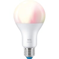 WiZ Lampadina Smart Dimmerabile Luce Bianca o Colorata Attacco E27 100W Goccia Lampadina intelligente, Bianco, Wi-Fi, E27, Multi, 2200 K