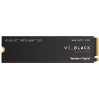 WD Black SN770 M.2 2000 GB PCI Express 4.0 NVMe Nero, 2000 GB, M.2, 5150 MB/s