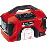 Einhell 4020460 compressore ad aria 90 W 21 l/min rosso/Nero, 21 l/min, 11 bar, 90 W, 2,11 kg