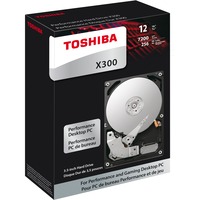 Toshiba X300 3.5" 12000 GB Serial ATA III 3.5", 12000 GB, 7200 Giri/min, Vendita al dettaglio
