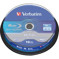 Verbatim 43746 disco vergine Blu-Ray BD-R 50 GB 10 pz 50 GB, BD-R, Fuso, 10 pz, Vendita al dettaglio