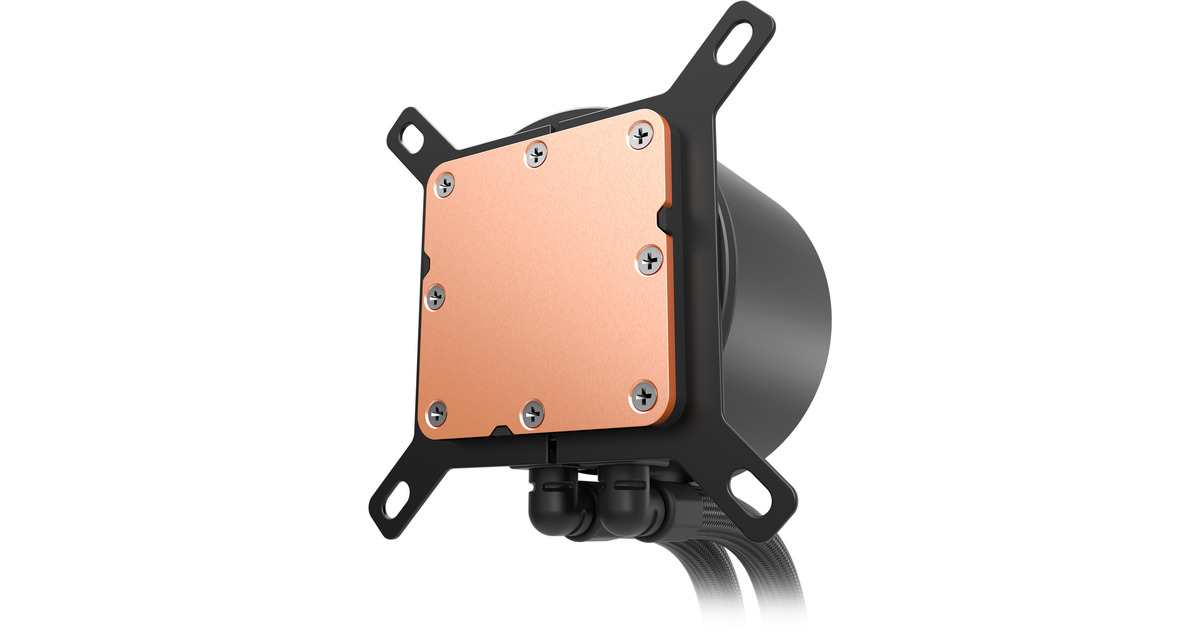 Sensore di temperatura Alphacool Icicle G1/4 IG/IG con adattatore AG - Nero inte