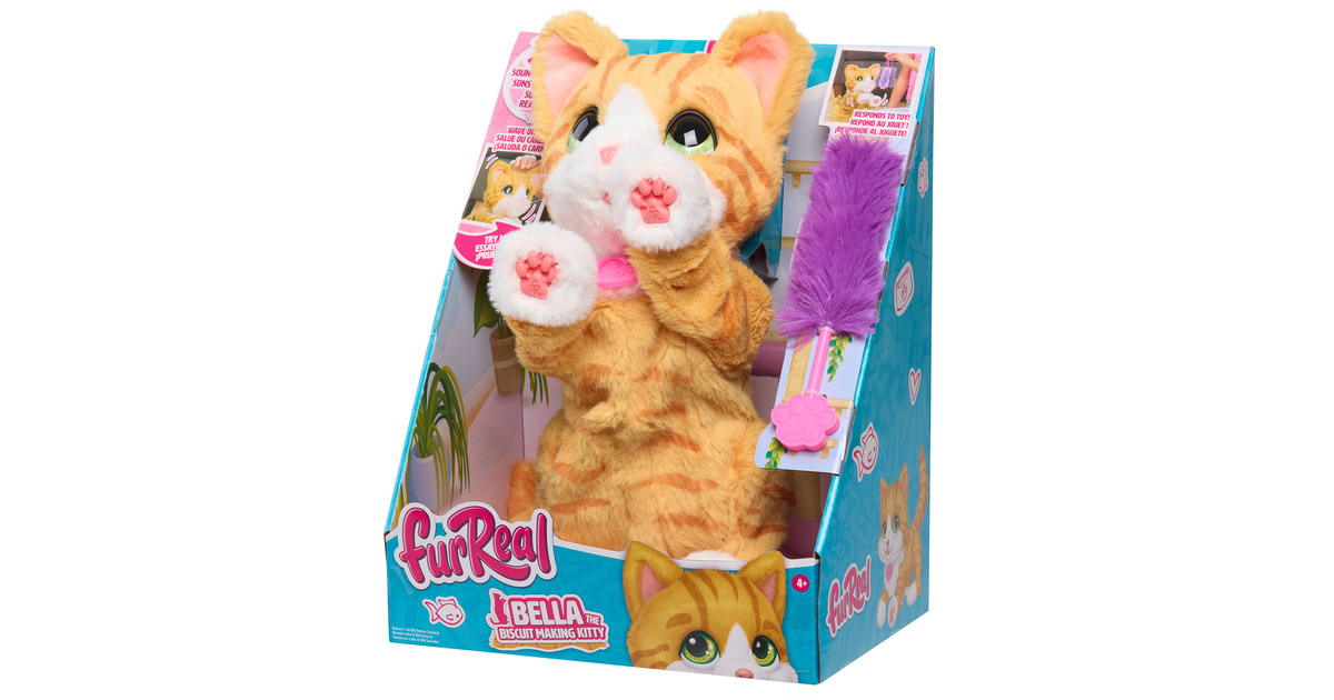 Peluche interactive chat 30cm- cuty bella fashionista blanc - Gipsy Toys Peluche interactive chat 30cm- cuty bella fashionista blanc - Gipsy Toys