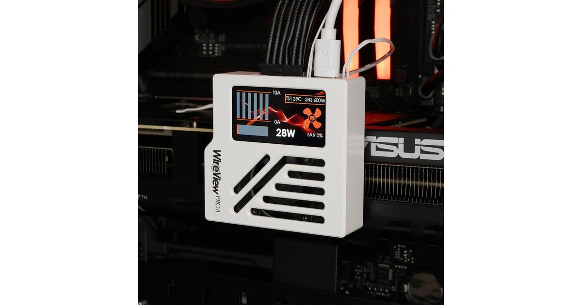 Thermal Grizzly WireView Pro II GPU, Sensore bianco