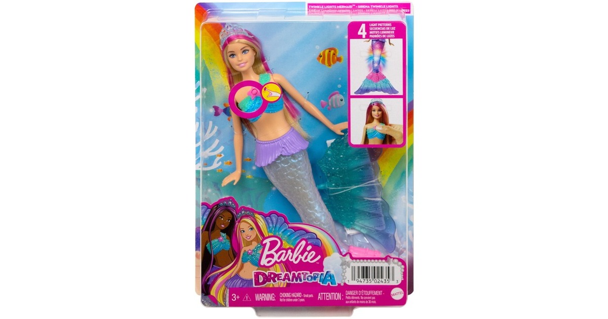 Barbie sirena magiche luci on sale