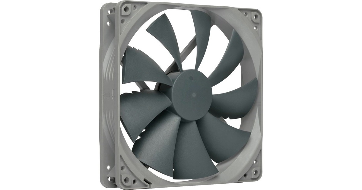 Noctua NF-P14s Redux-1500 PWM - Ventola PC 140 Mm, 1500 RPM, Grigio, Cuscinetto SSO, Basso Rumore - Foto 4