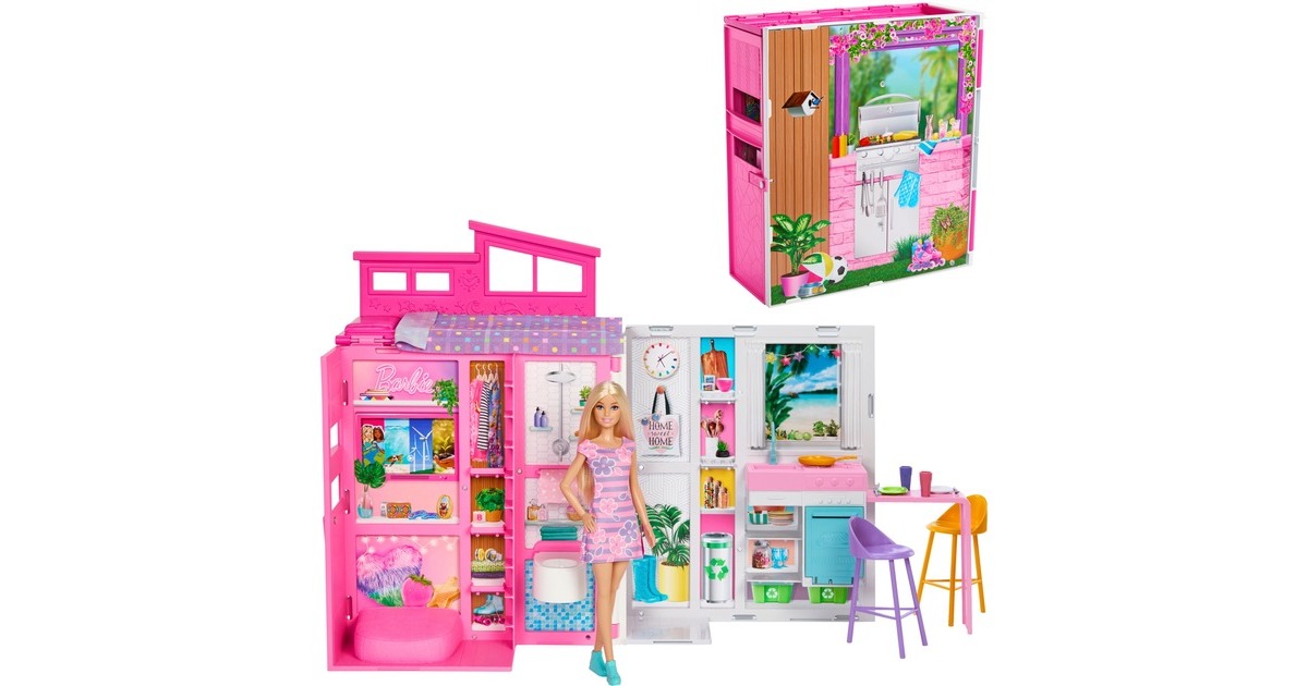 Mattel Sunny Day Bambola Chioma Super Style Con Charm Bracciale - FBN72