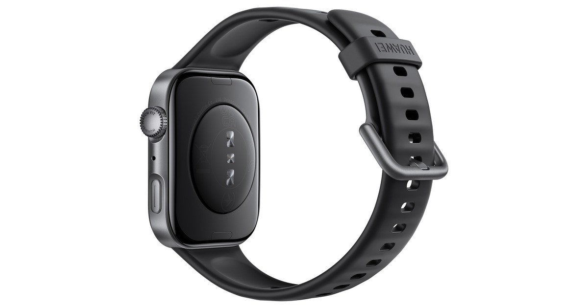 Huawei Watch Fit (Seiya-B19F), Smartwatch Nero, cassa in