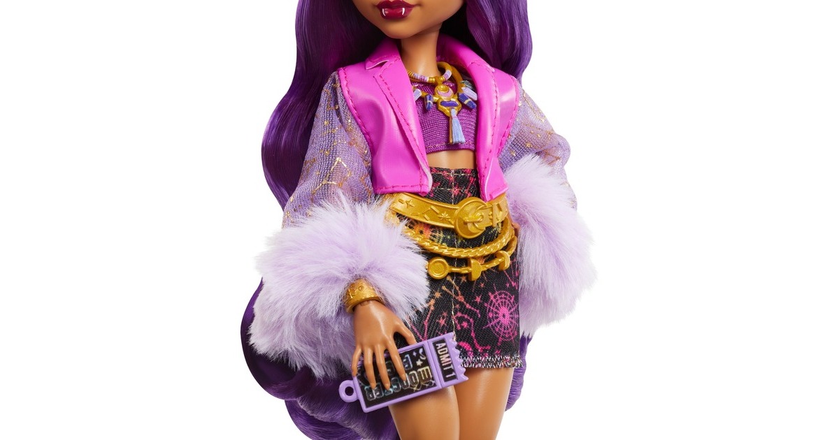 Mattel Poupée Robe Asymétrique Fashionista Multicolore | Kidinn