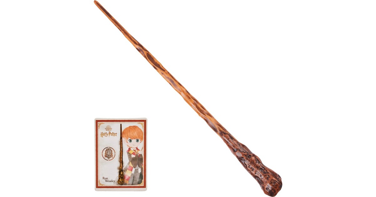 Bacchetta Magica Harry Potter Severus Snape Ufficiale - Giocattolo Con Carta Incantesimo, 30.5 Cm - Foto 14