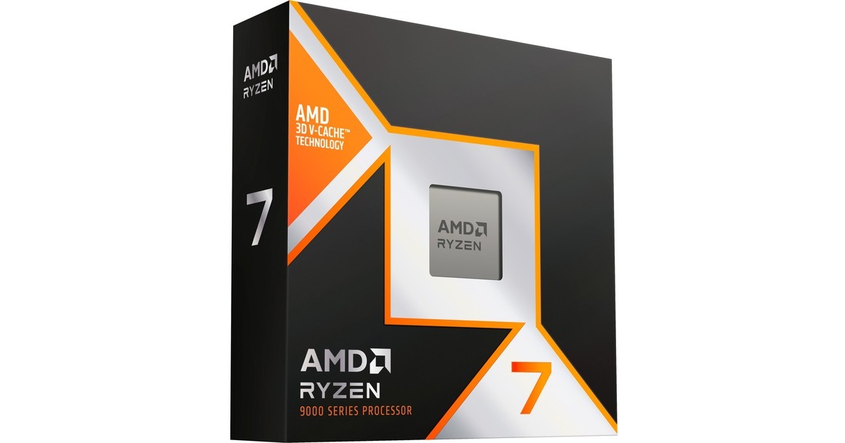 AMD Ryzen™ 7 9800X3D, Processore boxed