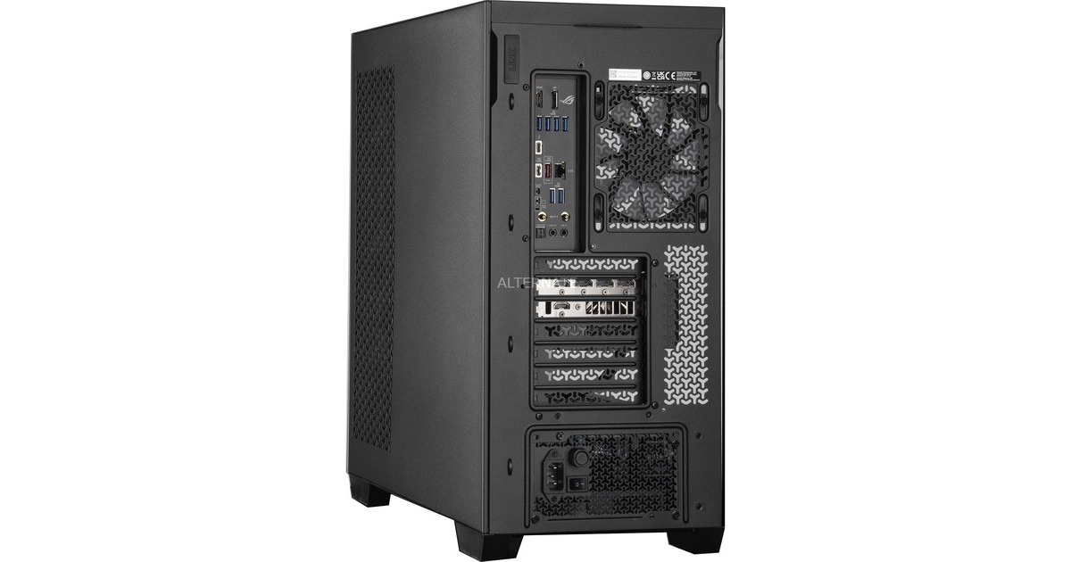 ALTERNATE ALT-ICUECS-INT-001, PC Gaming Nero/trasparente