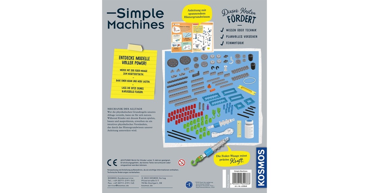 Kosmos Happy Presents 658120 - Kit Esperimenti Per Creare Regali A Sorpresa In Gesso, Per Bambini Dai 7 Anni