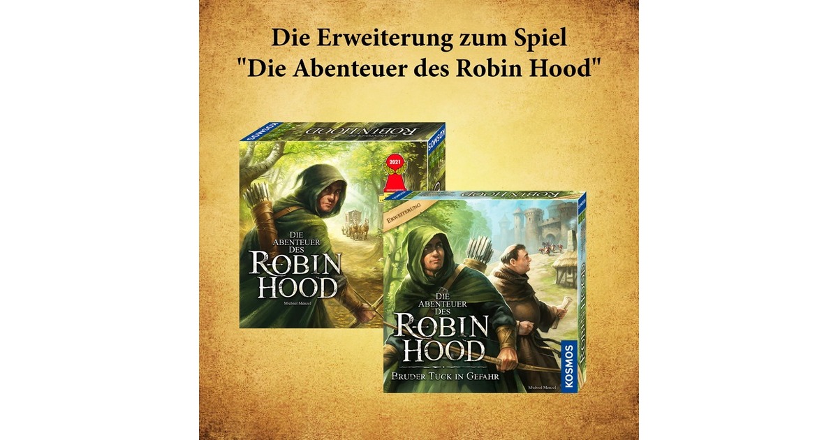 KOSMOS - Le Avventure Di Robin Hood: L'Espansione Dell'Avventura - 3 Nuove Missioni Per Il Gioco Nominato Al Premio Gioco Dell'Anno 2021