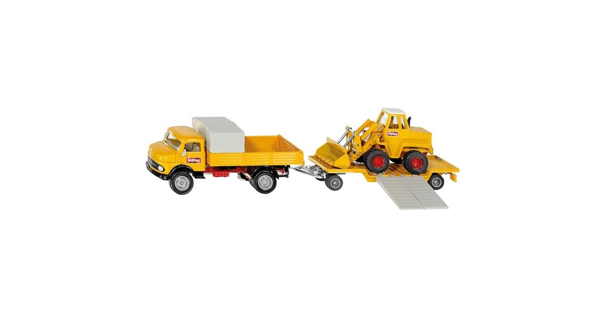Scala 1:64 Camion Con Banchina Di Carico - Modellino Artigianale Per Diorami, Fatto A Mano