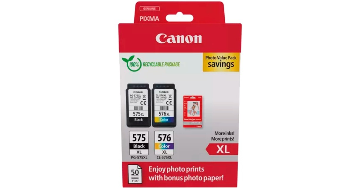 HALLOLUX PG-575 XL CL-576XL Cartucce d'inchiostro Sostituzione per