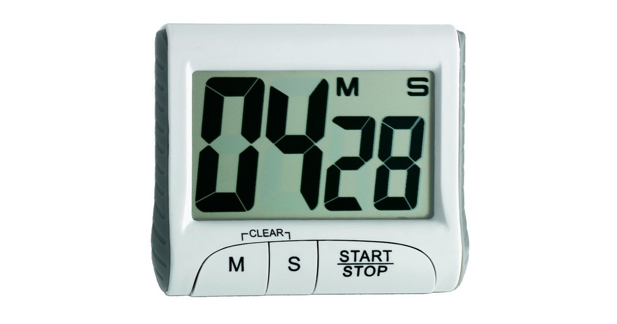 TFA 38.2021.02 timer da cucina Timer da cucina digitale Bianco bianco, Timer  da cucina digitale, Bianco, 99 min, Plastica, LCD, Magnetico