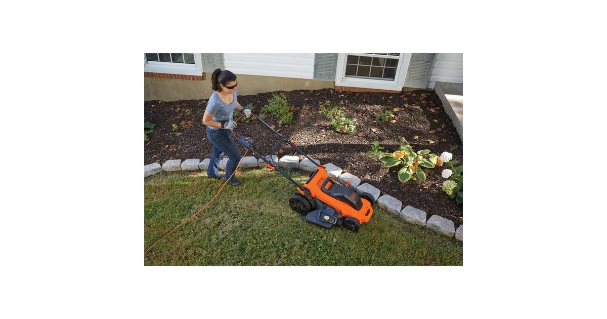 Tosaerba Elettrico BLACK+DECKER - 2000W, Taglio 48cm, Regolazione Altezza 7 Posizioni, Modello LM2000-QS - Foto 3