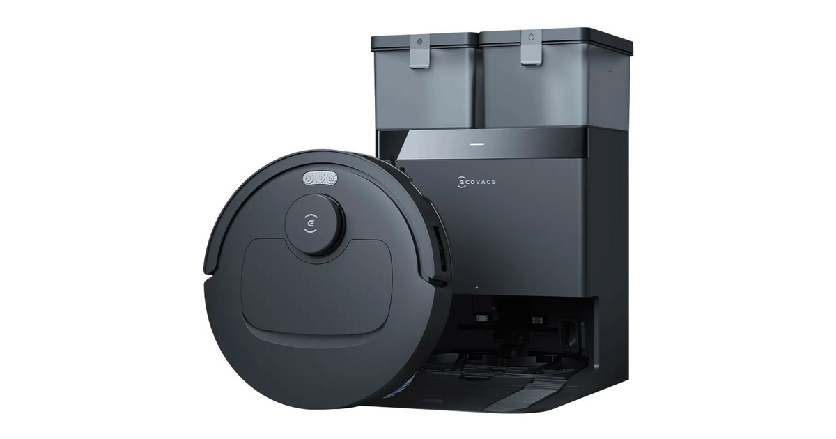 ECOVACS DEEBOT T30 PRO OMNI Robot Aspirapolvere Lavapavimenti Con Mini Stazione Automatica Autopulente