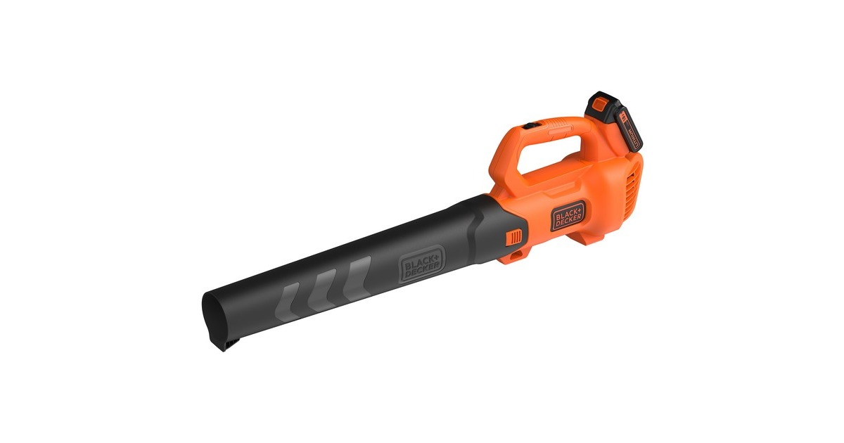 Aspiratore E Soffiatore Black &amp; Decker 3000W Con Trituratore Per Foglie