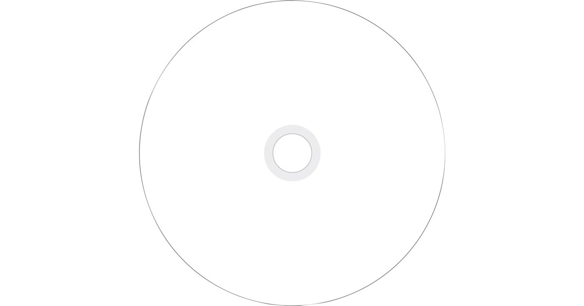 10 BD-R DL 50Go 6x MediaRange - Blanc | Compatible Jet D'Encre | Boîte Cake Box