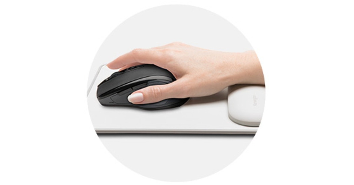 Kensington Poggiapolsi per Mouse/Trackpad sottili ErgoSoft™ grigio, Grigio,  Monocromatico, Ecopelle, Gel, Riposo del polso