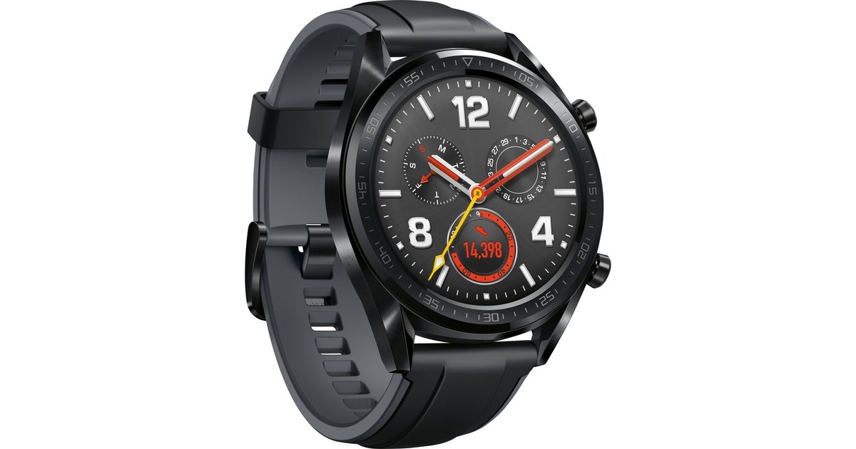 huawei watch gt smartwatch nero amoled gps