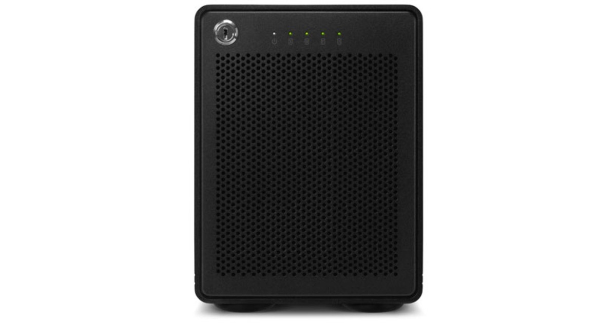 OWC ThunderBay 4 RAID array di dischi Tower Nero, Disk enclosure Nero ...