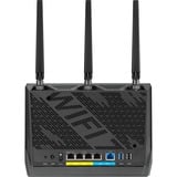 ASUS RT-BE86U router wireless 10 Gigabit Ethernet Dual-band (2.4 GHz/5 GHz) Nero Wi-Fi 7 (802.11be), Dual-band (2.4 GHz/5 GHz), Collegamento ethernet LAN, Nero, Router da tavolo