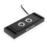 Alphacool Apex RAM X4 Water Cooler Black, Raffreddamento ad acqua Nero