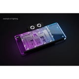 Alphacool Core RX 9070 XT Taichi, Raffreddamento ad acqua trasparente/cromo