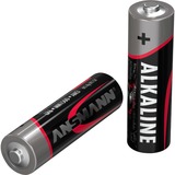 Ansmann Batterie alcaline non ricaricabili Batteria monouso, Alcalino, Nero, Grigio, 14,5 mm, 14,5 mm, 50,5 mm