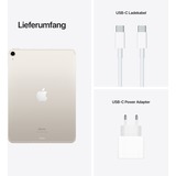 Apple iPad Air 5G LTE 64 GB 27,7 cm (10.9") Apple M 8 GB Wi-Fi 6 (802.11ax) iPadOS 15 Beige bianco, 27,7 cm (10.9"), 2360 x 1640 Pixel, 64 GB, 8 GB, iPadOS 15, Beige