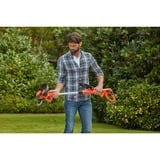 BLACK+DECKER BESTA530CM-QS decespugliatore e tagliabordi 550 W Corrente elettrica AC Nero, Arancione arancione /Nero, Tagliabordi, Impugnatura a D con avvolgimento filo, 1,6 mm, 7500 Giri/min, Nero, Arancione, 30 cm