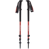 Black Diamond Mountain bastone per trekking Unisex Telescopico rosso/Nero, Unisex, Telescopico, Trekking, Spugna, Carburo, 490 g