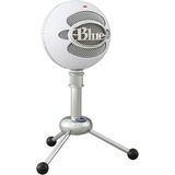 Blue Microphones Snowball Bianco Microfono da tavolo bianco, Microfono da tavolo, -10 dB, 40 - 18000 Hz, 16 bit, 44,1 kHz, Cablato