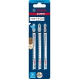 Bosch 2 608 900 557 lama per sega a gattuccio, sega a traforo e sega universale Lama per sega universale Acciaio al carbonio (HCS) 3 pz Lama per sega universale, Legno, Acciaio al carbonio (HCS), Acciaio inox, 11,7 cm, 2,2 mm