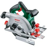 Bosch Circ 18V-53 16 cm Nero, Verde 4300 Giri/min, Sega circolare verde/Nero, Legno, Nero, Verde, Alluminio, 16 cm, 4300 Giri/min, 5,3 cm