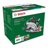 Bosch Circ 18V-53 16 cm Nero, Verde 4300 Giri/min, Sega circolare verde/Nero, Legno, Nero, Verde, Alluminio, 16 cm, 4300 Giri/min, 5,3 cm