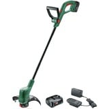Bosch EasyGrassCut 26 cm Batteria Nero, Verde, Tagliabordi verde/Nero, Tagliabordi, 26 cm, Filo di nylon, Impugnatura a D con avvolgimento filo, 1,6 m, Nero, Verde