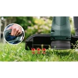 Bosch EasyGrassCut 26 cm Batteria Nero, Verde, Tagliabordi verde/Nero, Tagliabordi, 26 cm, Filo di nylon, Impugnatura a D con avvolgimento filo, 1,6 m, Nero, Verde