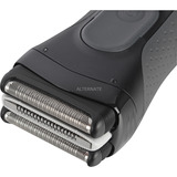 Braun Serie 3 3000S Rasoio Grigio Nero/grigio, Rasoio, Grigio, Carica, CA/Batteria, Nichel-Metallo Idruro (NiMH), Batteria integrata