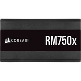 Corsair RM750x alimentatore per computer 750 W 24-pin ATX ATX Nero Nero, 750 W, 100 - 240 V, 47 - 63 Hz, 10 - 5 A, 150 W, 750 W