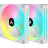 Corsair iCUE LINK QX140 RGB ventola PWM da 140 mm bianco