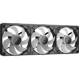 Corsair iCUE LINK RX360 II Unified Frame RGB-PWM, Ventola Nero