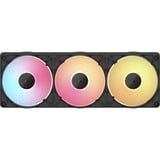 Corsair iCUE LINK RX360 II Unified Frame RGB-PWM, Ventola Nero