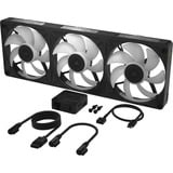 Corsair iCUE LINK RX360 II Unified Frame RGB-PWM, Ventola Nero