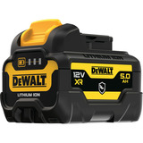 DEWALT Batteria XR DCB126G, 12 Volt 5Ah Nero/Giallo